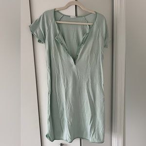 Lake Pajamas Pima Maternity Nightgown and Robe Set